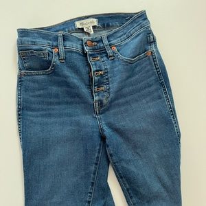 Madwell high rise jeans